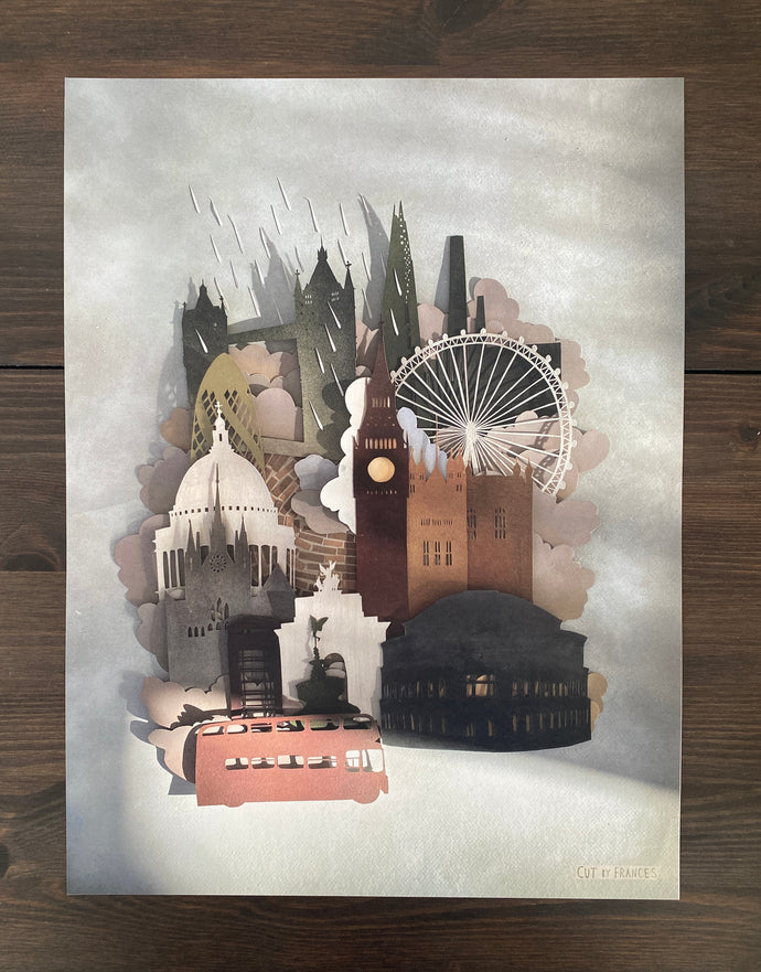Godmorning London 30x40